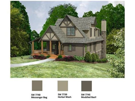 tudor exterior paint color guide